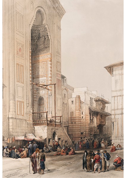 Dekoros sultan Hassan Camii Poster Duvar Kağıtları