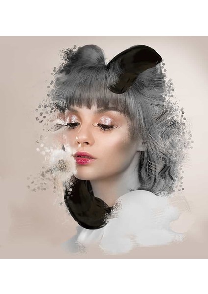 Dekoros tek Parça Duvar Kağıdı Kuaför Güzellik Salonu Özel Tasarım indirimleri