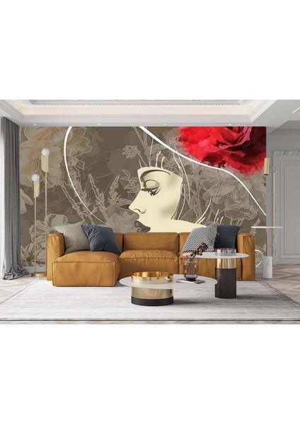 Dekoros tek Parça Duvar Kağıdı Şapka Modası Özel Tasarım modelleri