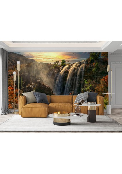 Duvar Kağıdı Dağ Şelale F1215 fiyatları