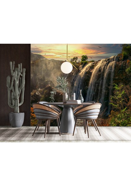 Duvar Kağıdı Dağ Şelale F1215 modelleri