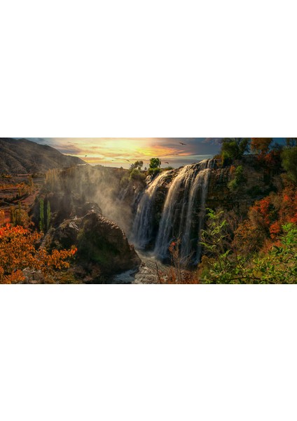 Duvar Kağıdı Dağ Şelale F1215 fırsatları