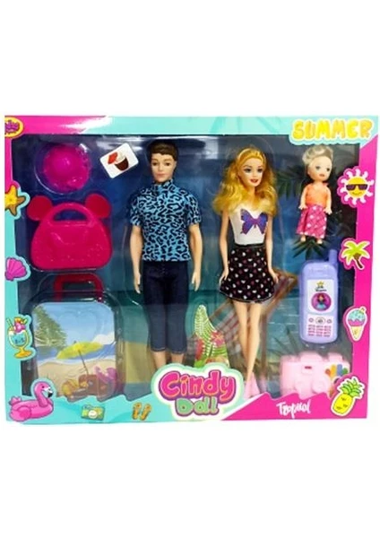 Cindy Doll 02455 Aile Tatil Seti