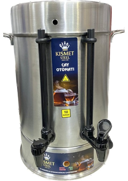 160 Bardak Çelik Çay Otomatı