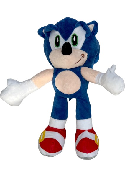 Kirpi Sonic Pelüş Oyuncak 28CM Kadife Kumaş Sonik