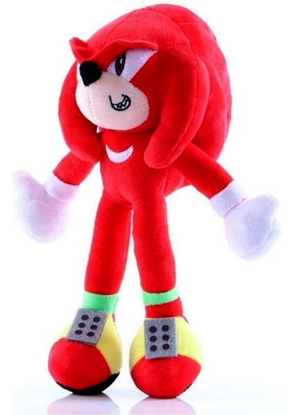 Ekidne Knuckles Sonic Pelüş Oyuncak 28CM Kırmızı Sonik Peluş