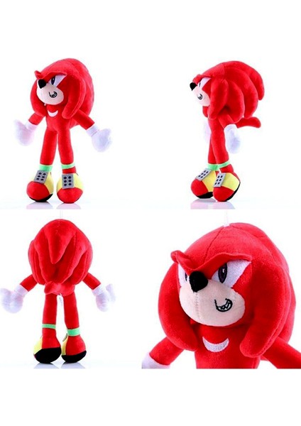 Ekidne Knuckles Sonic Pelüş Oyuncak 28CM Kırmızı Sonik Peluş