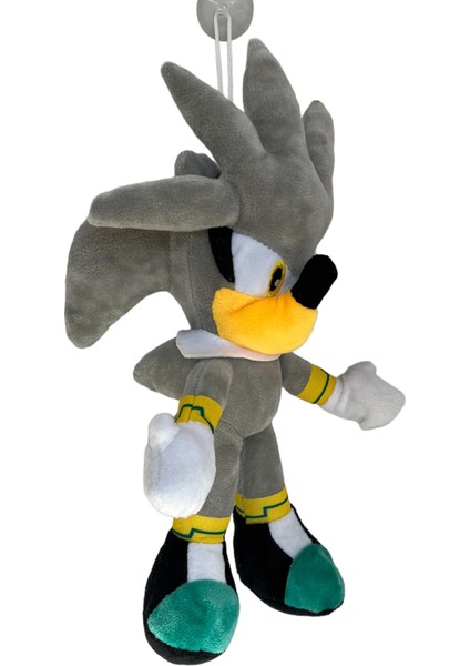 Sonic Kirpi Silver Pelüş The Hedgehog Gri Gümüş Sonik PELUŞ30CM