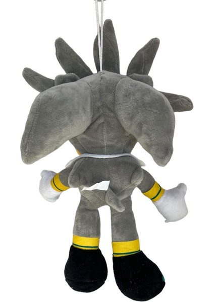 Sonic Kirpi Silver Pelüş The Hedgehog Gri Gümüş Sonik PELUŞ30CM