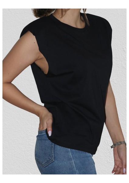 Twin Collectıon Vatkalı Siyah T-Shirt fırsatları