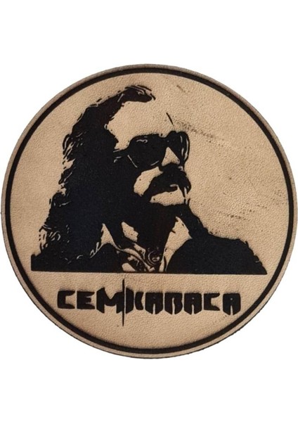 Cem Karaca - Deri Peç - Arma - Askeri Patch