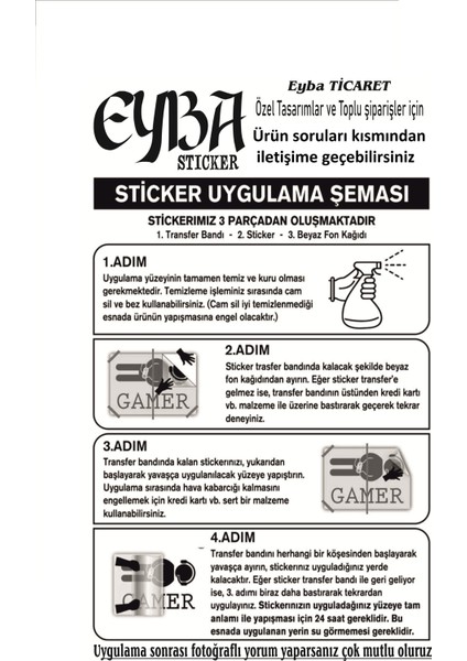 2 Adet Sticker 10 x 2,5cm Yağ Sticker fiyatları