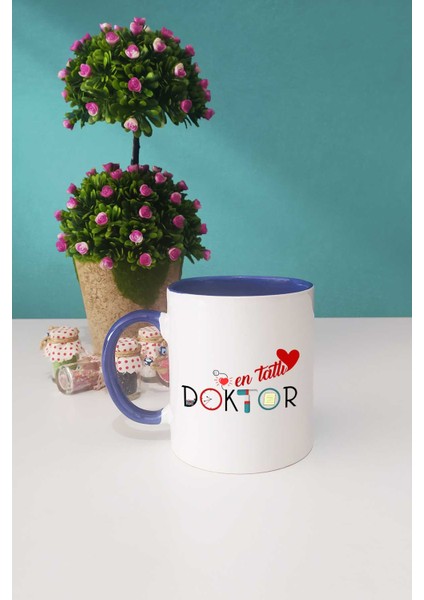 En Tatlı Doktor Kupa Bardak Lacivert