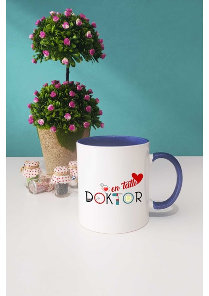 En Tatlı Doktor Kupa Bardak Lacivert