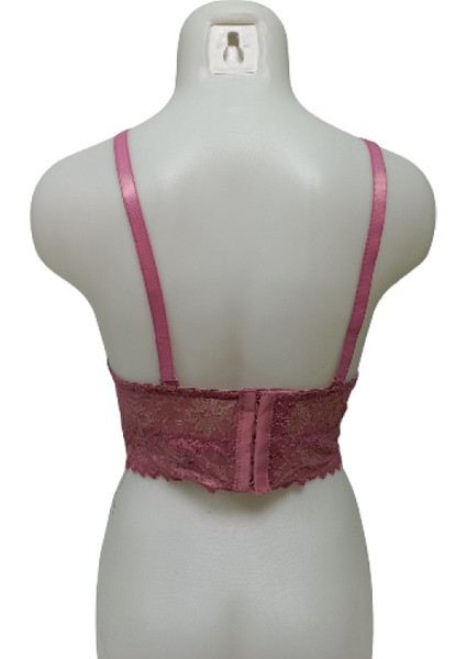 Elifimbutik Ithal Yarım Destekli Geniş Dantelli Pudra Sütyen fiyatları