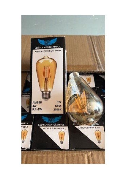 Zmc Elektrik - Rustik Led Ampul 4 Watt