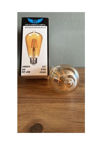 Zmc Elektrik - Rustik Led Ampul 4 Watt