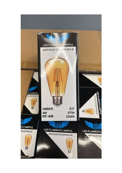 Zmc Elektrik - Rustik Led Ampul 4 Watt