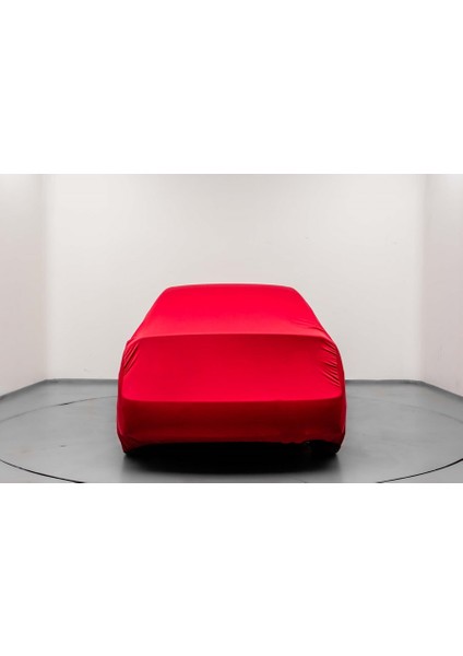 Audı A4 B8 Statıonwagon (2011-2015) Kırmızı Otomobil Kumaş Logolu Penye Oto Örtüsü modelleri