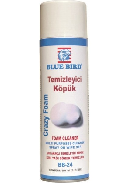Blue Bird yağ ve Kir Temizleme Köpüğü (Crazy Foam) 500 ml / BLUE.023 (Bb-24)