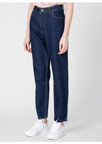 Koyu Indigo Denim Pantolon modelleri