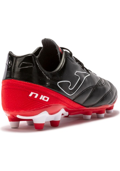 Siyah - Kırmızı Erkek Futbol Ayakkabısı N10W2241FG-NUMERO-10 2241 Black Red