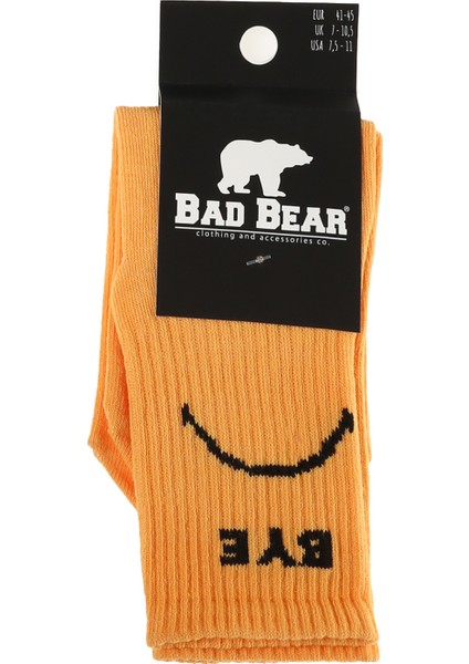 Bad Bear Bordo Erkek Çorap Bye Tall