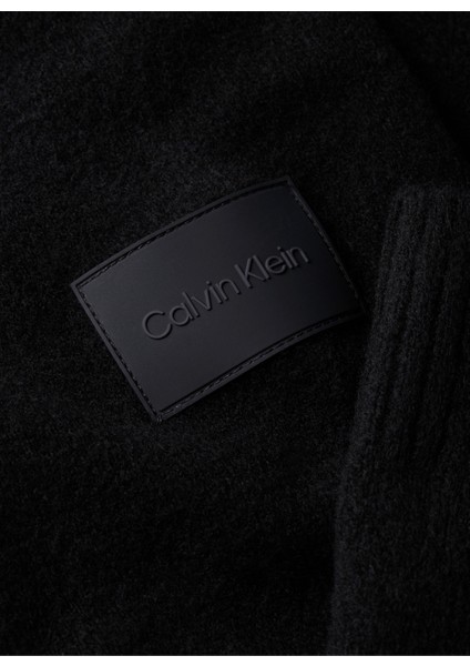 Calvin Klein Bisiklet Yaka Siyah Erkek Kazak K10K110401BEH