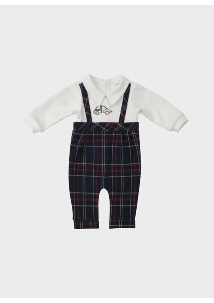 GB Bayb Layette Ekose Normal Çok Renkli Bebek Tulum 22FW0LT8806