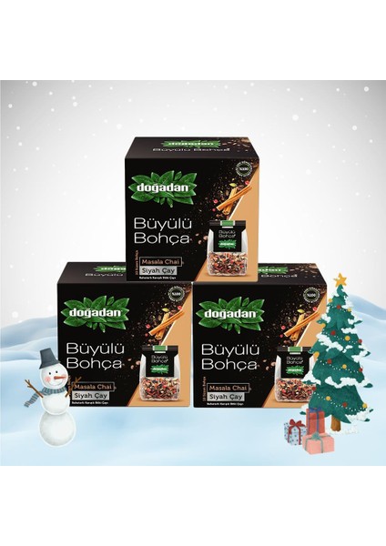 Yılbaşı Paketi Büyülü Bohça Masala Chai 10'lu 22 G x 3