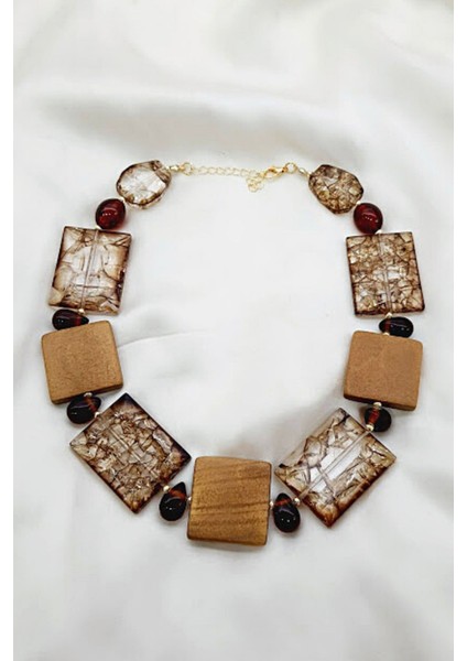 Tasarım Kemik Ahşap Kolye