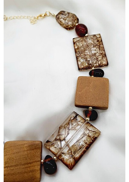 Tasarım Kemik Ahşap Kolye fiyatları