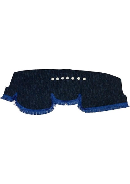 Renault Fluence Torpido Üstü Koruyucu Kot Desen Mavi