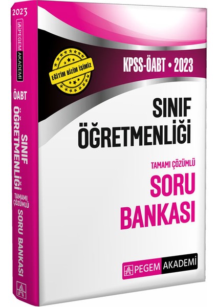 2023 KPSS ÖABT Sınıf Öğretmenliğ Soru Bankası