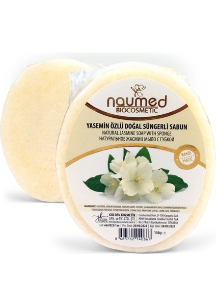 Yasemin Özlü Doğal Süngerli Sabun 130gr