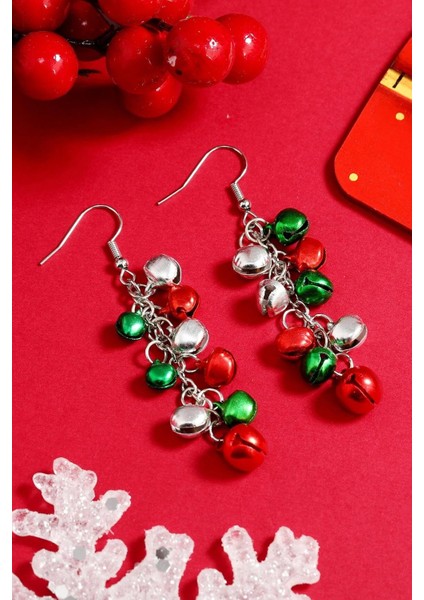 Yılbaşı Çıngıraklı Küpe