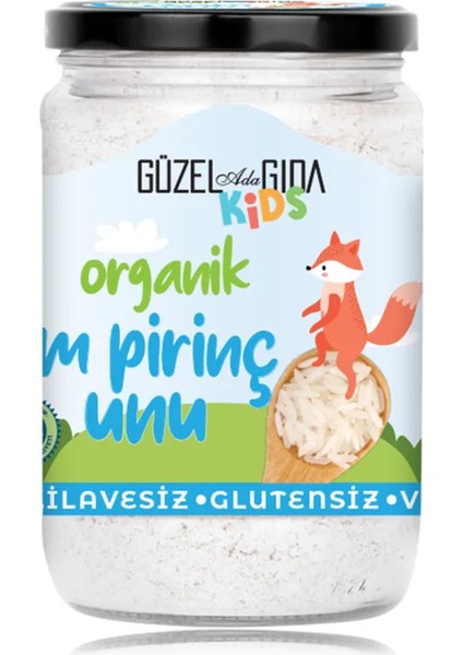 Güzel Ada Gıda Kids Organik Pirinç Unu 400 gr