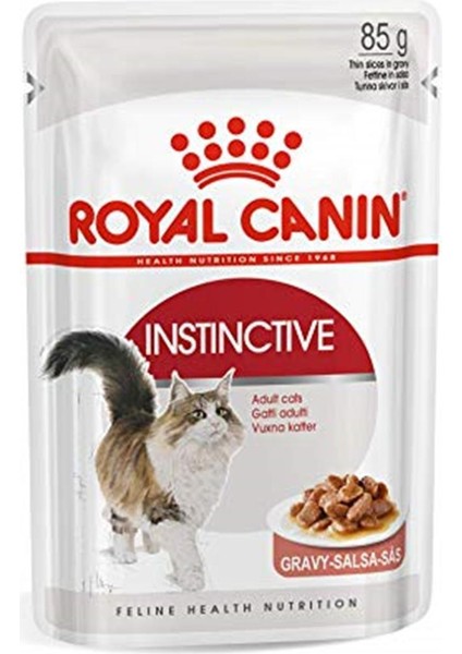 Instinctive Gravy Pouch Yaş Kedi Maması 85 gr x 12 Adet