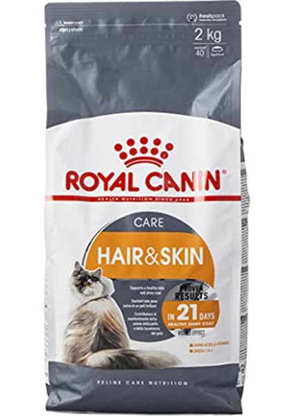 Hair & Skin Care Kedi Maması, 2 kg
