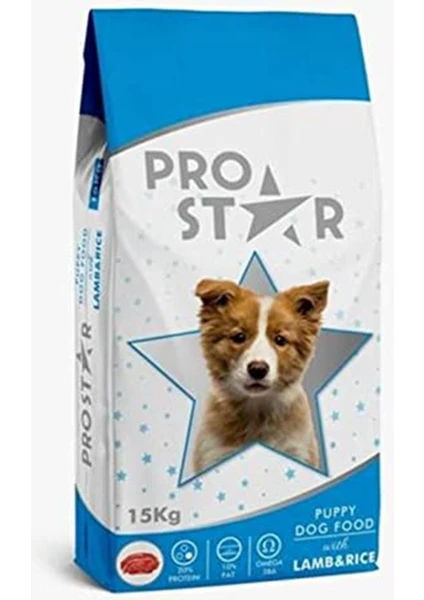 Pro Star Yavru Köpek Maması Kuzu Etli&pirinçli 15 kg