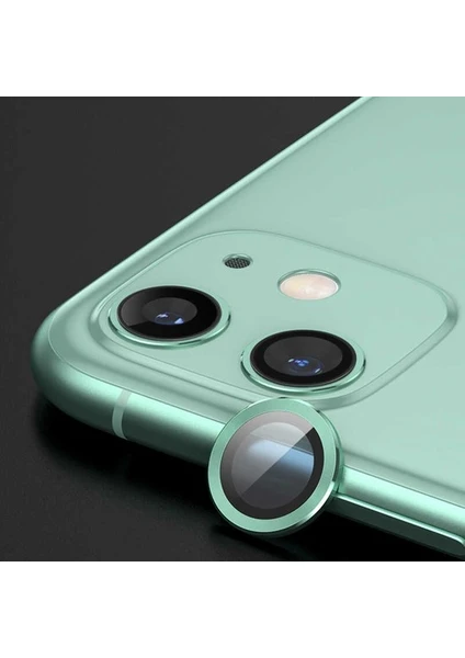 Apple iPhone 11 Kamera Lens Koruyucu Kırılmaz Cam Kaliteyi Bozmaz Temperli Berrak Koruma Cl-07