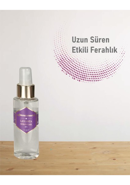 80 Derece Kolonya - Lavanta - 1 *100 Ml