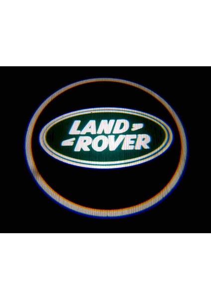 Land Rover Araçları Için Kapı Altı Logo 7 LED Projektör (2 Adet)