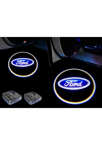 Ford Araçları Için Kapı Altı Logo 7 LED Projektör (2 Adet)