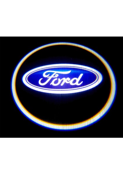 Ford Araçları Için Kapı Altı Logo 7 LED Projektör (2 Adet)