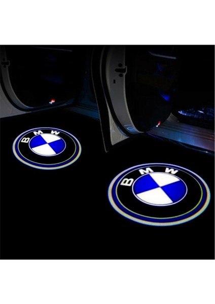 Bmw Araçları Için Kapı Altı Logo 7 LED Projektör (2 Adet)