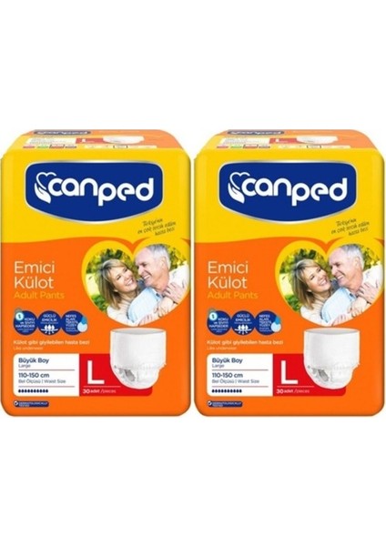 Emıcı Kulot Large 30lu X 2 Paket 60 Adet
