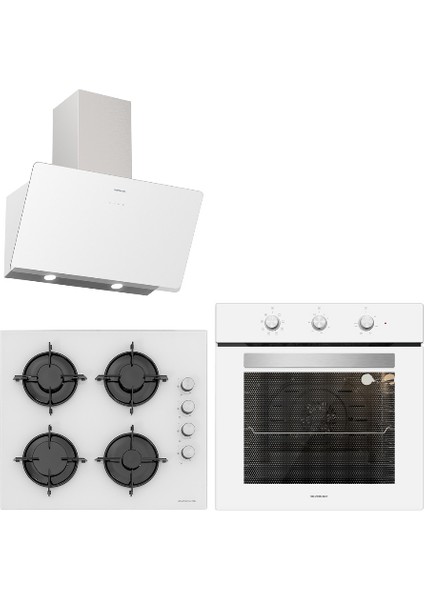 Sılverlıne Ankastre Set (BO6503W01-3457 SOHO-CS5349W01)