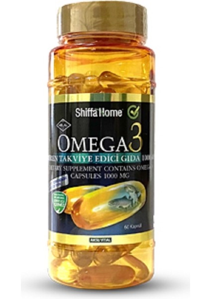 Shiffa Home Omega 3 Softjel 60 Kapsül