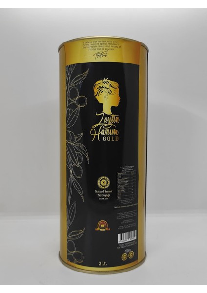 Gold Soğuk Sıkım / Olgun Hasat / Natürel Sızma Zeytinyağı (&lt;0.8 Asit) - 2lt